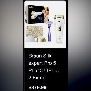 Braun Silk Expert Pro 5 Laser Hair Removal Kit